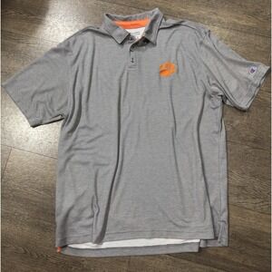 Clemson Tigers Champion Polo Size 2XL Embroidered